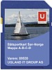 B�tsportkart S�r-Norge