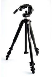 Manfrotto 190XB Classic Aluminium Tripod m/128RC2 hode