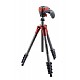 Manfrotto Compact Action Tripod Rød