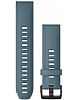 Garmin QuickFit 20-klokkeremmer, havbltt silikon